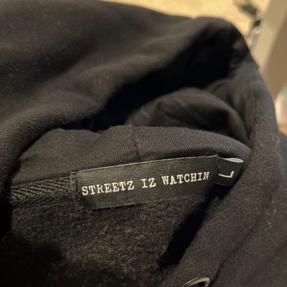 Streetz Iz Watchin Chasing Bread Hoodie size L - Picture 7 of 7